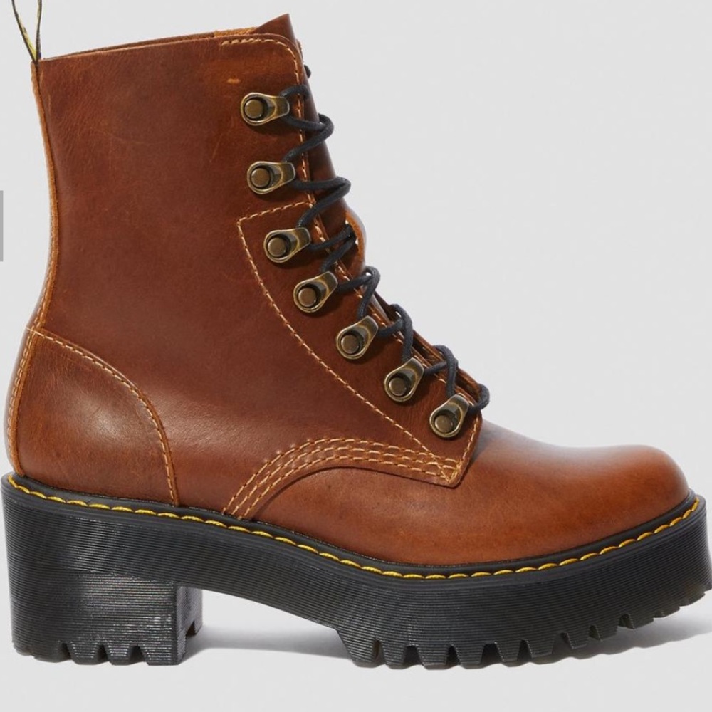 Brown Heeled Boots